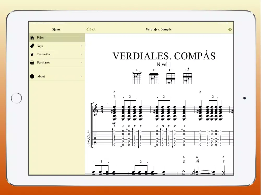 Скриншоты Flamenco Guitar Master iPad 