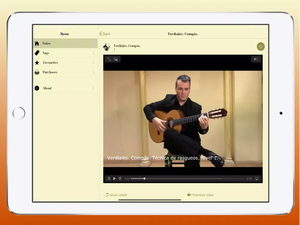 Скриншоты Flamenco Guitar Master iPad 