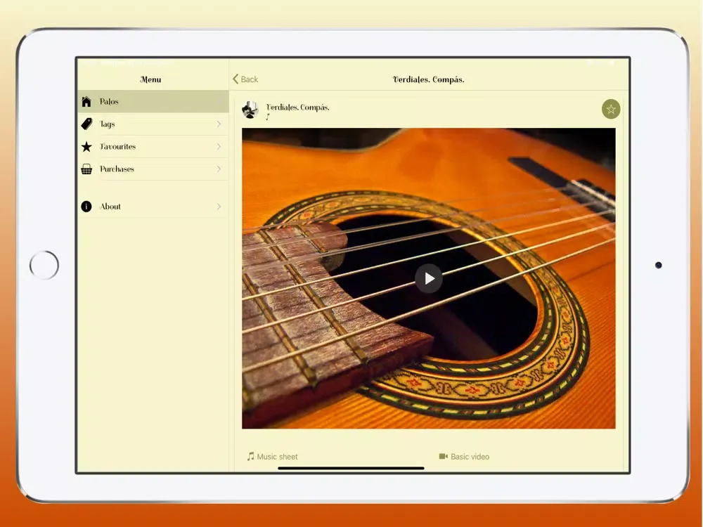Скриншоты Flamenco Guitar Master iPad 