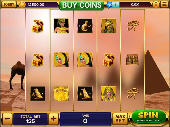 Egypt Slots - Lady Pharaoh iPad  سکرین شاٹس