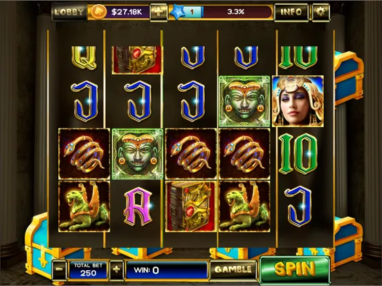 Egypt Slots - Lady Pharaoh iPad  سکرین شاٹس