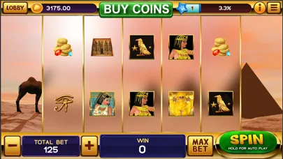 Egypt Slots - Lady Pharaoh سکرین شاٹس