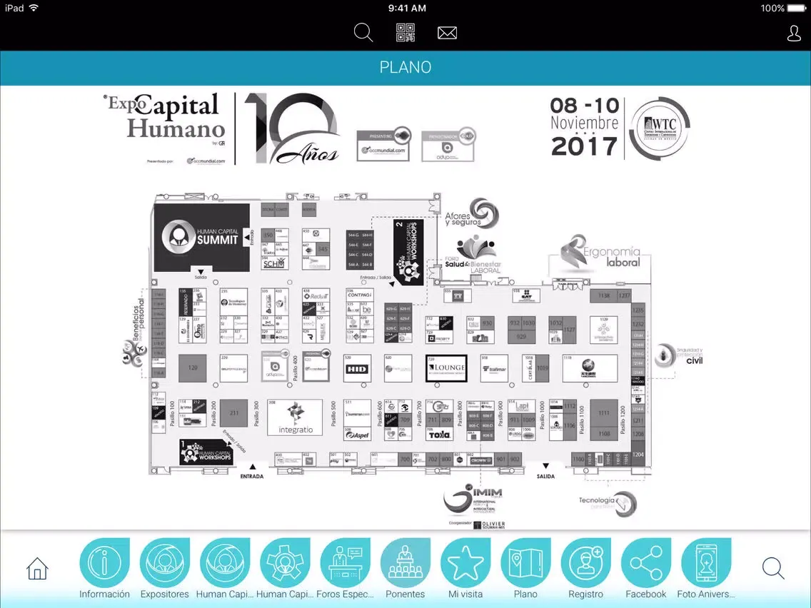 Expo Capital Humano 2017 iPad 應用截圖
