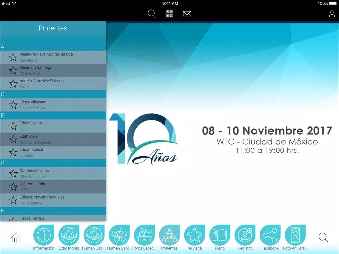 تصاویر Expo Capital Humano 2017 iPad 