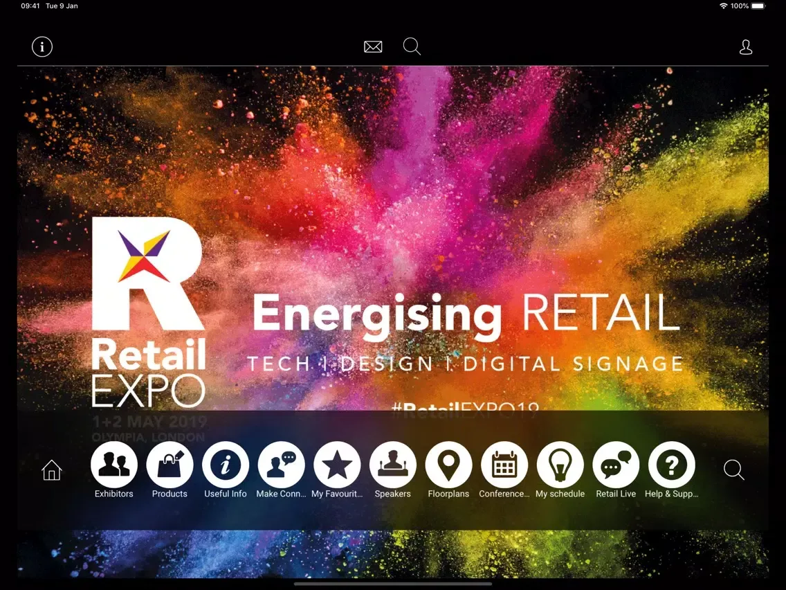 Скриншоты RetailEXPO Event App iPad 
