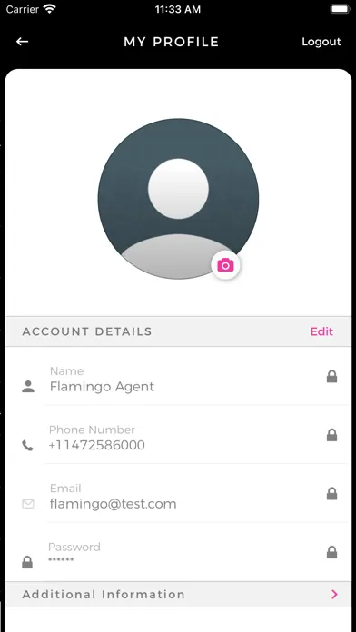 Screenshot di FlaminGo Agent