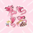 Flamingo Stickers Flamingo Stickers