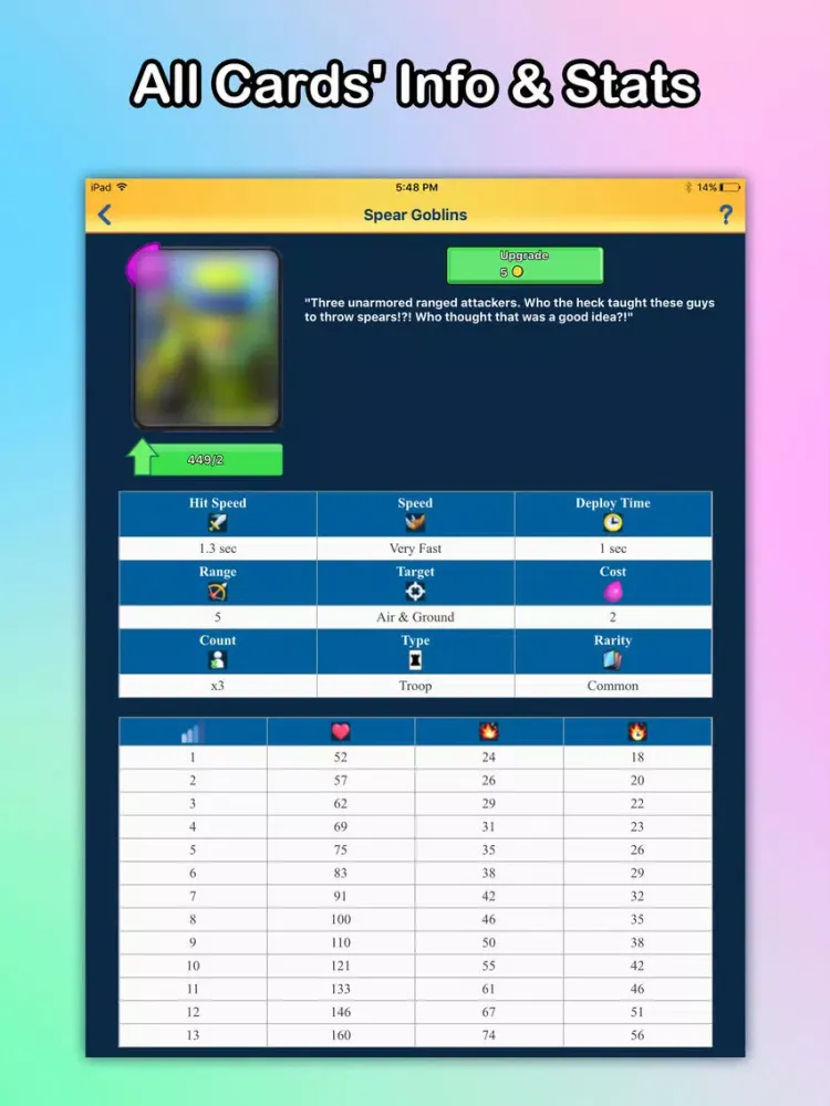 Chest Simulator for Clash Royale Free iPad  سکرین شاٹس