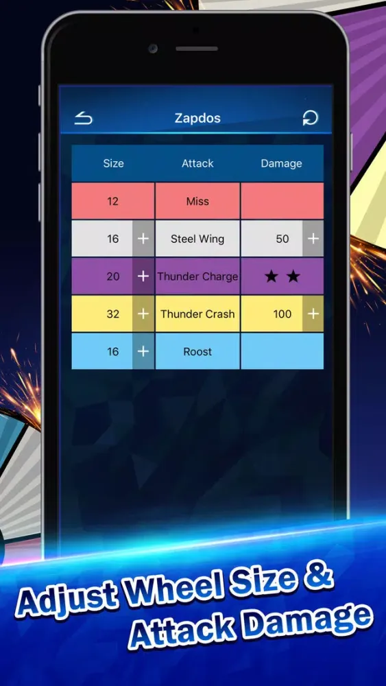 Tangkapan layar Battle Calculator for Pokemon Duel