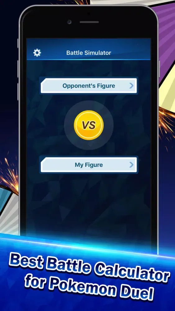 Tangkapan layar Battle Calculator for Pokemon Duel