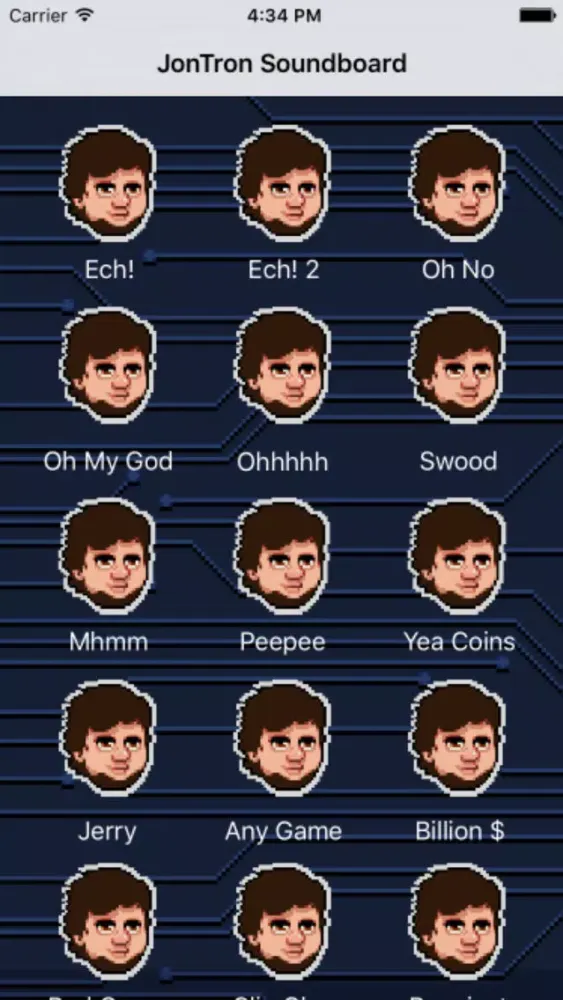 JonTron Soundboard Screenshots