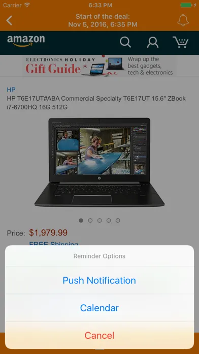 Lightning Deals Reminder স্ক্রিনশট