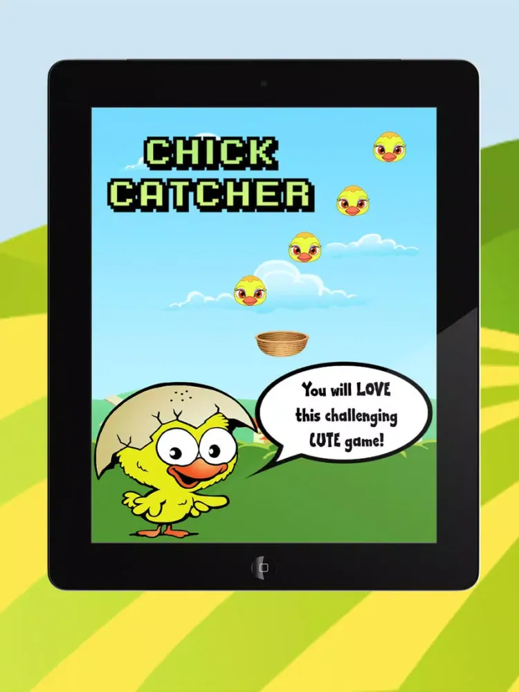 Capturas de pantalla de Chick Catcher iPad 