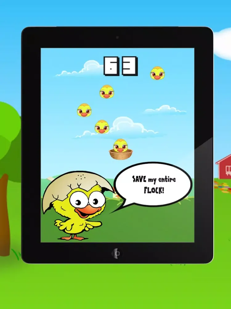 Capturas de pantalla de Chick Catcher iPad 