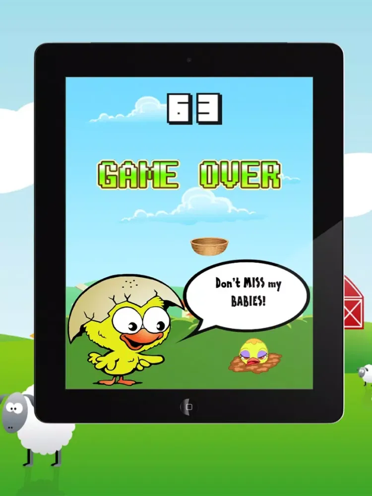 Capturas de pantalla de Chick Catcher iPad 