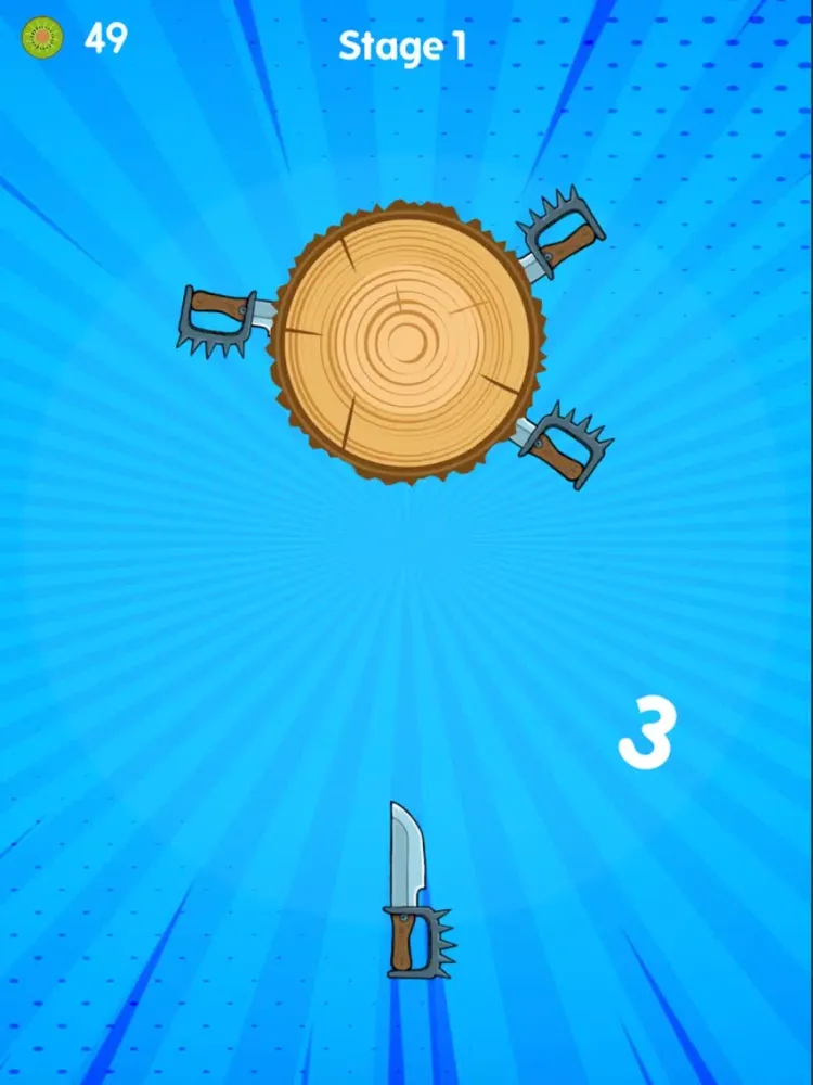 Flappy Knife Shooter iPad  سکرین شاٹس