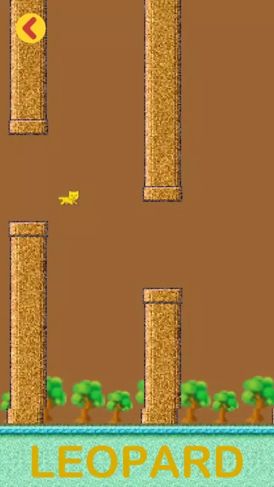 Tangkapan layar Flappy Leopard
