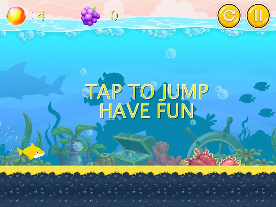 Flappy Shark HD iPad  スクリーンショット