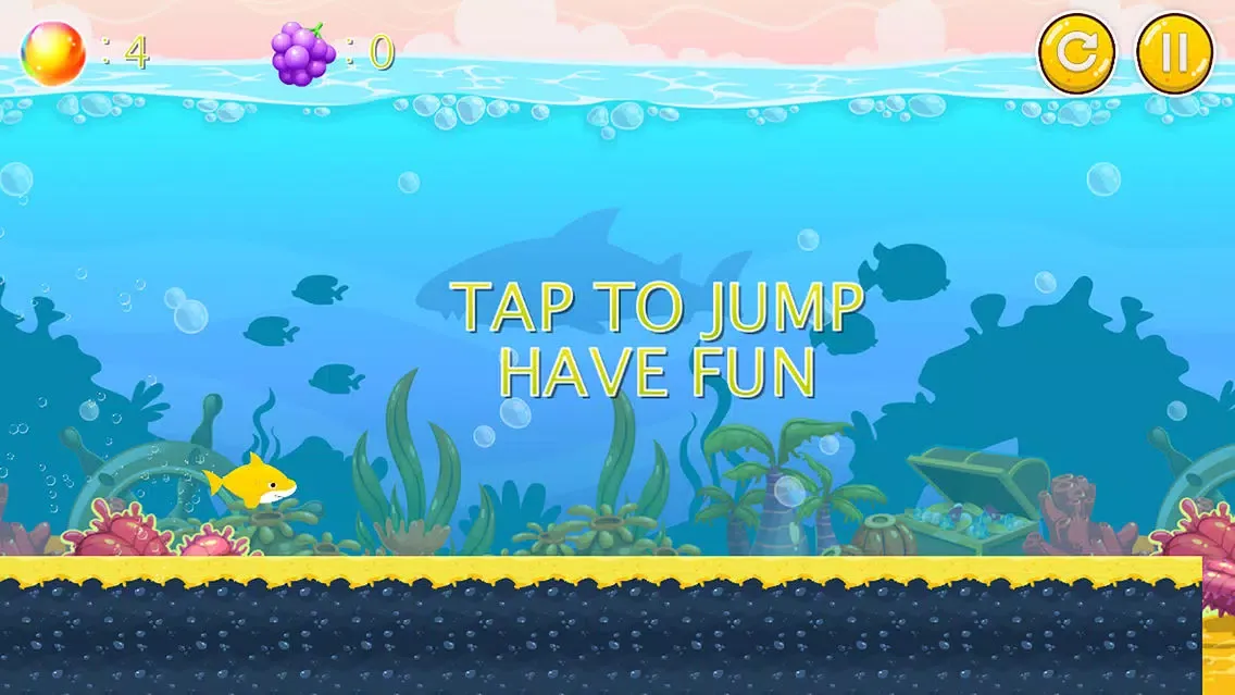 Flappy Shark HD スクリーンショット