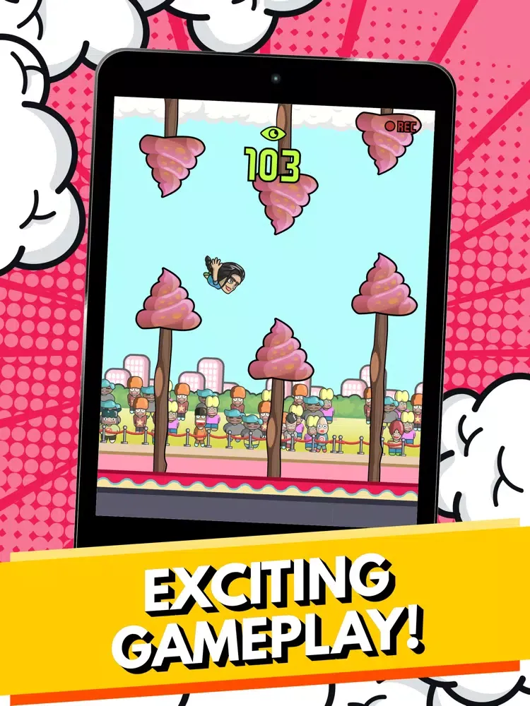 تصاویر Flappy Stars - Become a Star! iPad 