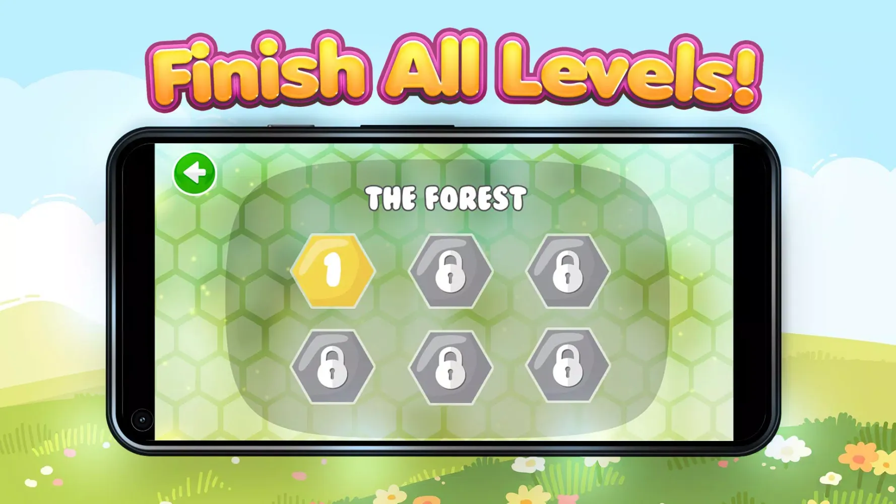 ภาพหน้าจอของ Bee Flappy Game