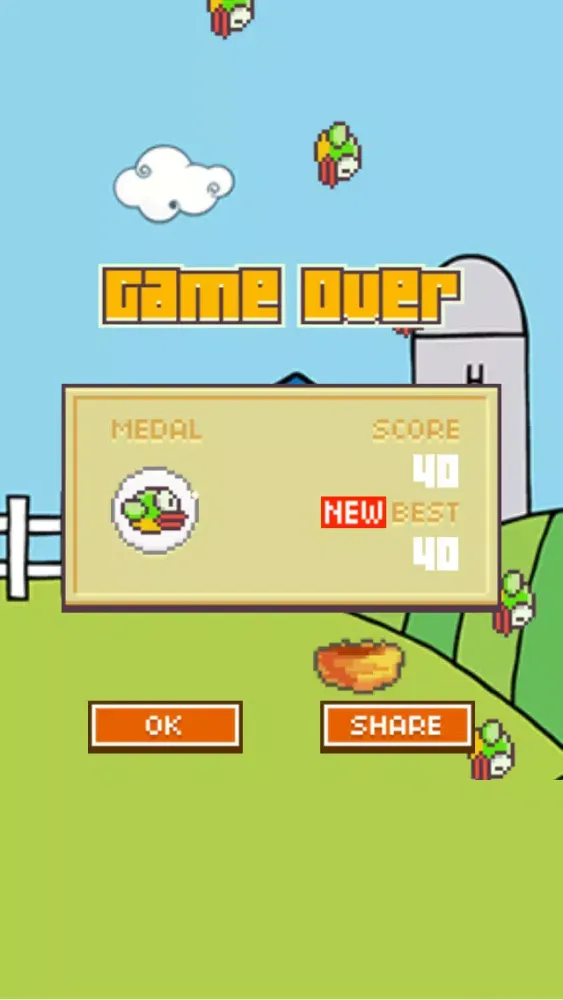 Captures d'écran de Flappy Catch