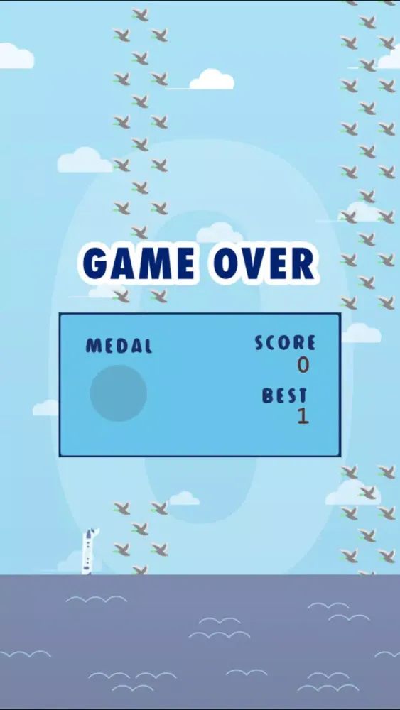 Flappy Plane - Avoid the ducks स्क्रीनशॉट