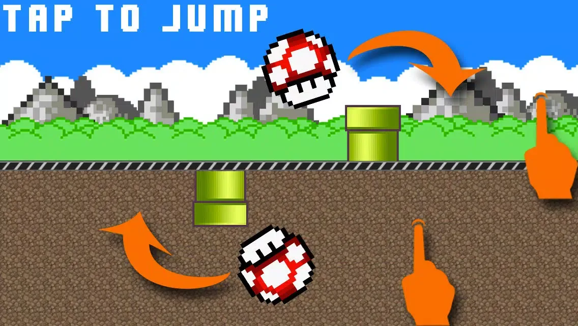 Ảnh chụp màn hình của Champy Jump (very Addictive game)