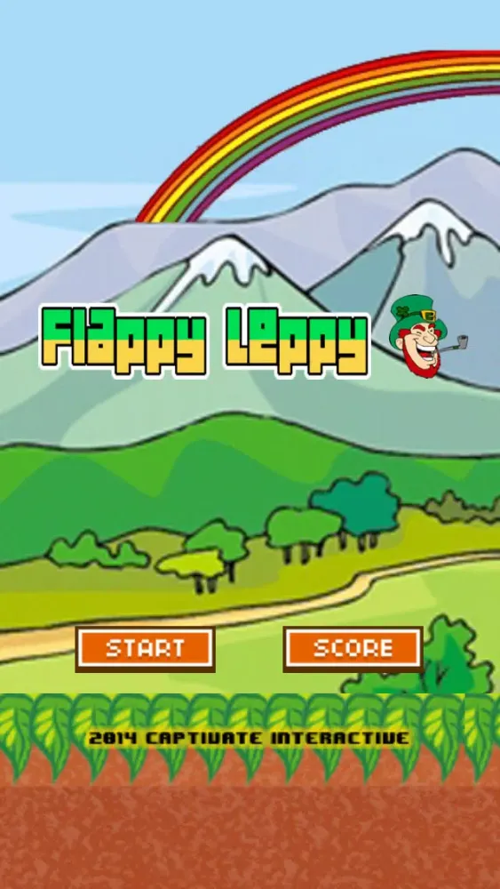 Flappy Leppy - A flying leprechaun game for teens, boys, and girls Ekran Görüntüleri