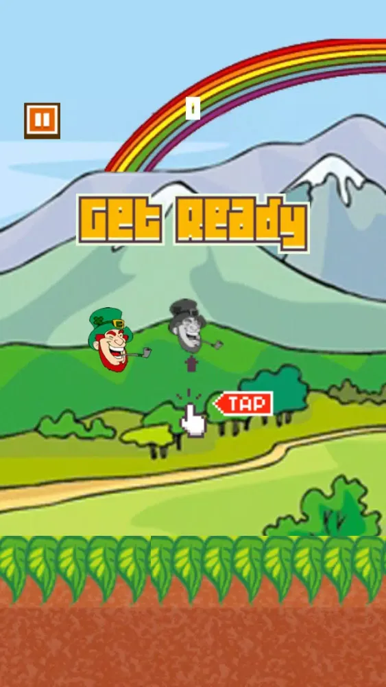 Flappy Leppy - A flying leprechaun game for teens, boys, and girls Ekran Görüntüleri