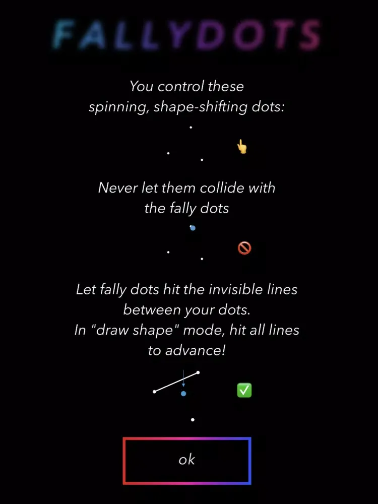 Fally Dots iPad  스크린샷