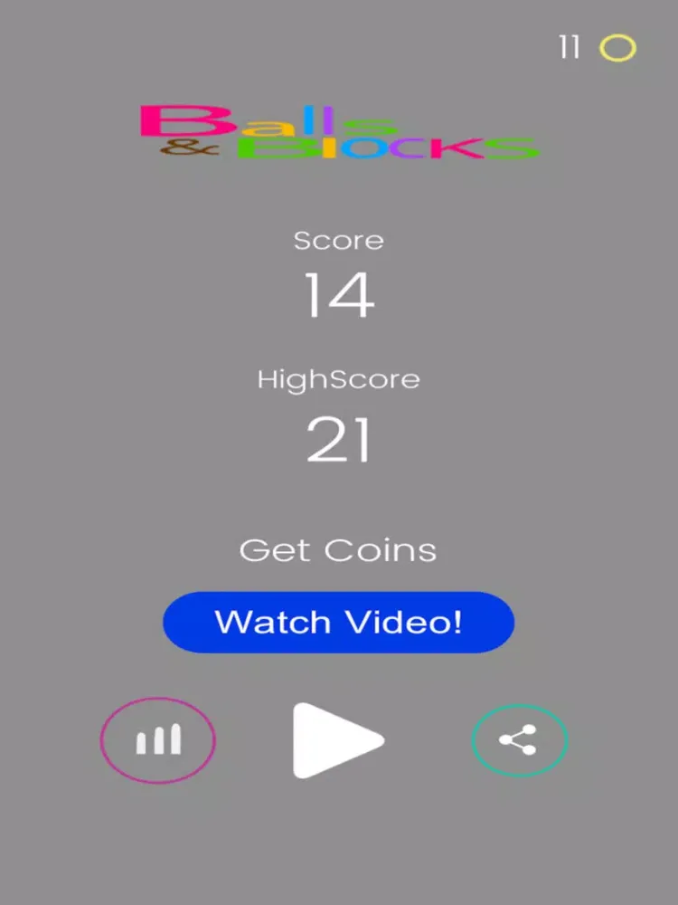 Balls & Blocks iPad 应用截图