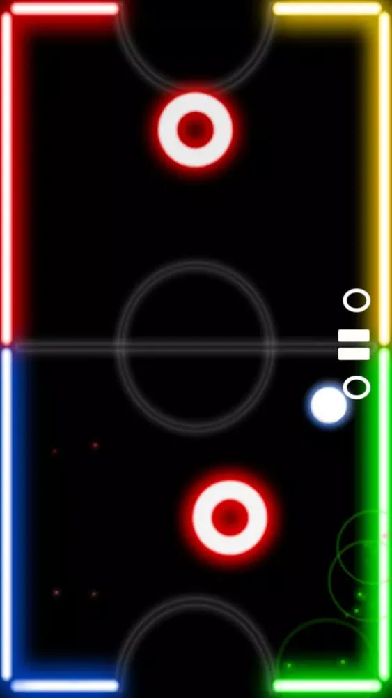 Capturas de tela do Laser Hockey