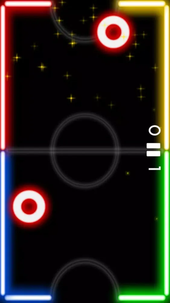 Capturas de tela do Laser Hockey