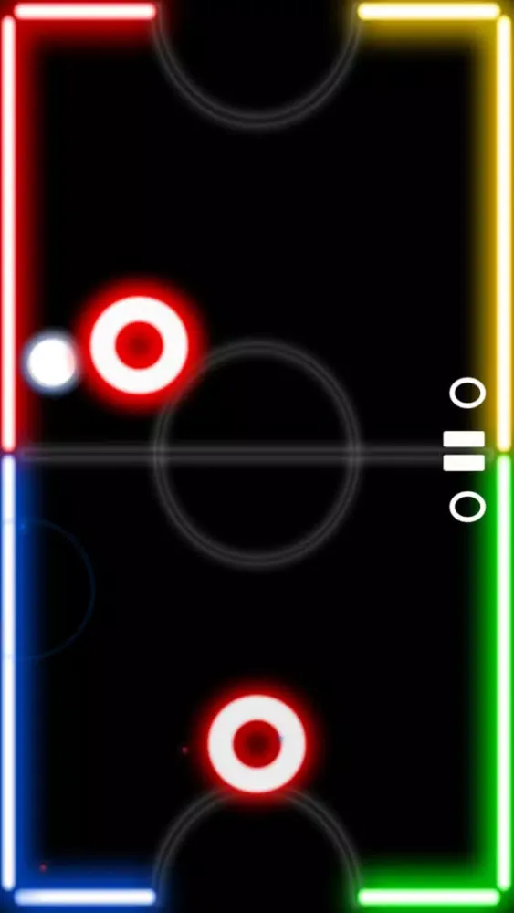 Capturas de tela do Laser Hockey