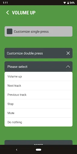 Capturas de pantalla de Next Track: Volume button skip