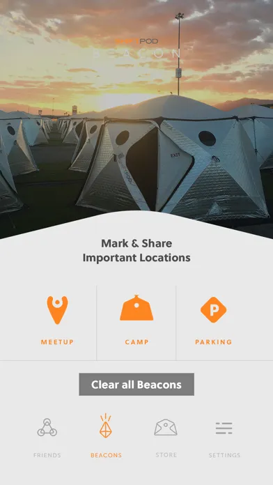 SHIFTPod Beacon Screenshots
