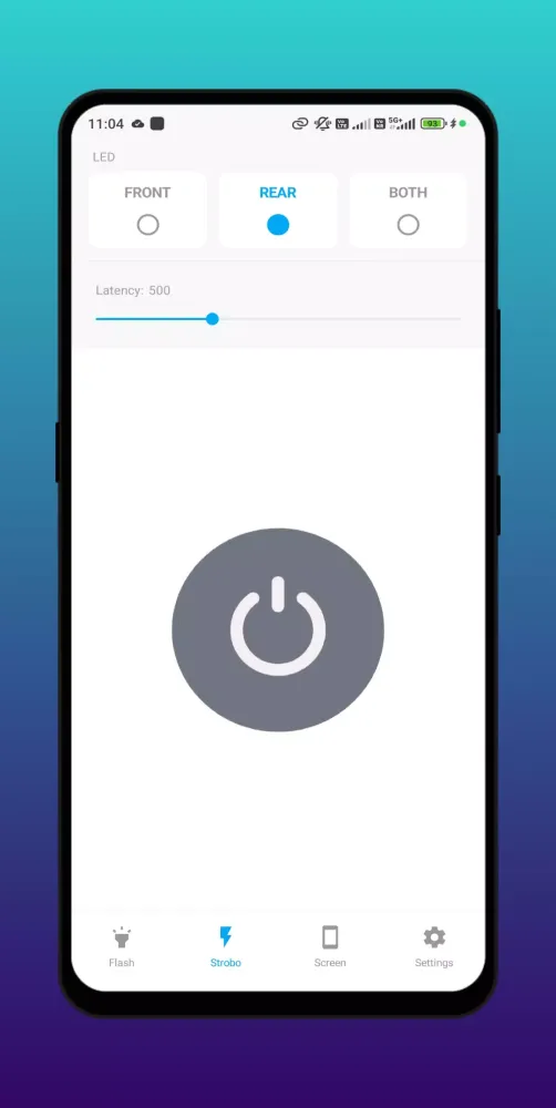 Screenshot di Flash light front & rear