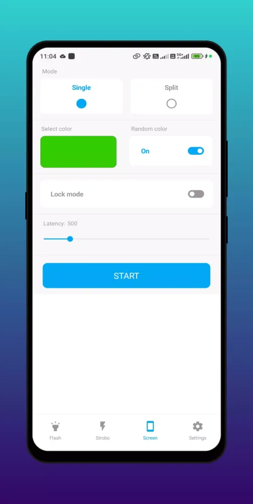 Screenshot di Flash light front & rear