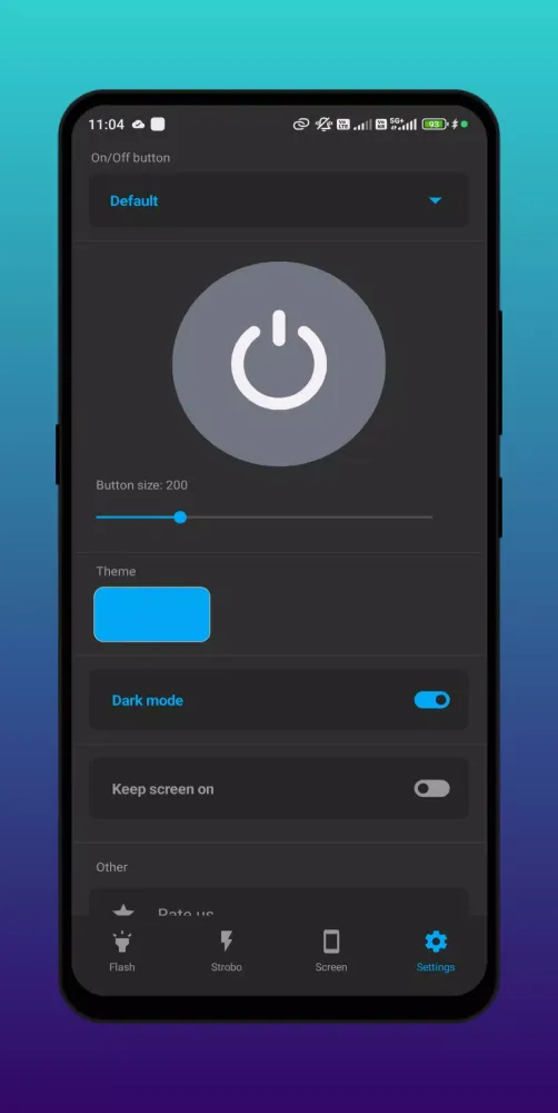 Screenshot di Flash light front & rear