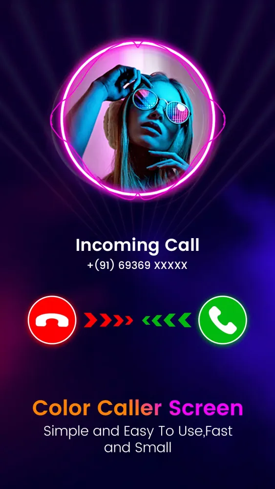 Color Caller Screen Theme应用截图