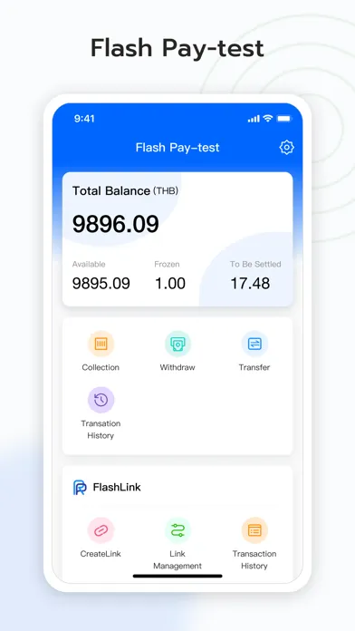 Tangkapan layar Flash Pay MP Plus