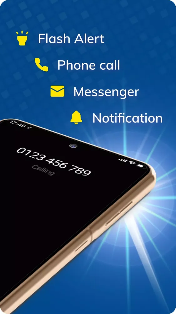Capturas de pantalla de Flash Alerts: Flashing Lights