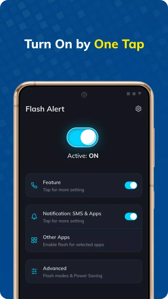 Capturas de pantalla de Flash Alerts: Flashing Lights