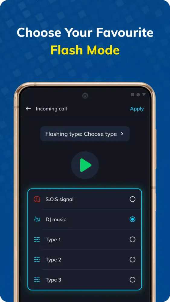 Capturas de pantalla de Flash Alerts: Flashing Lights