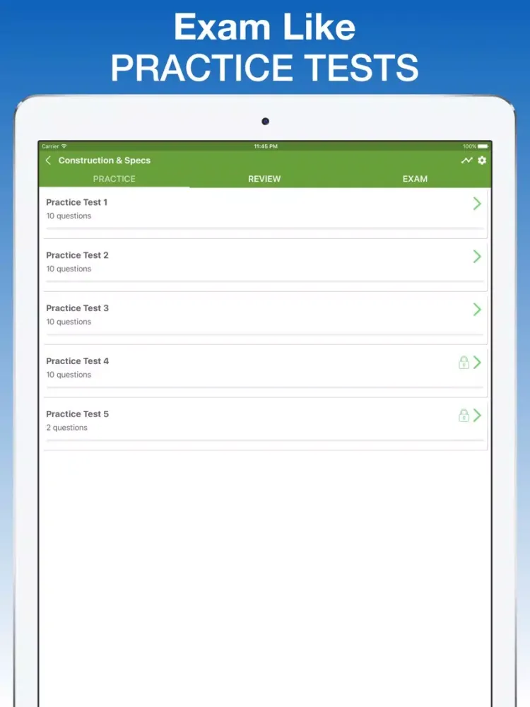 ARE PDD 5.0 NCARB Exam Prep 2017 Version iPad  스크린샷