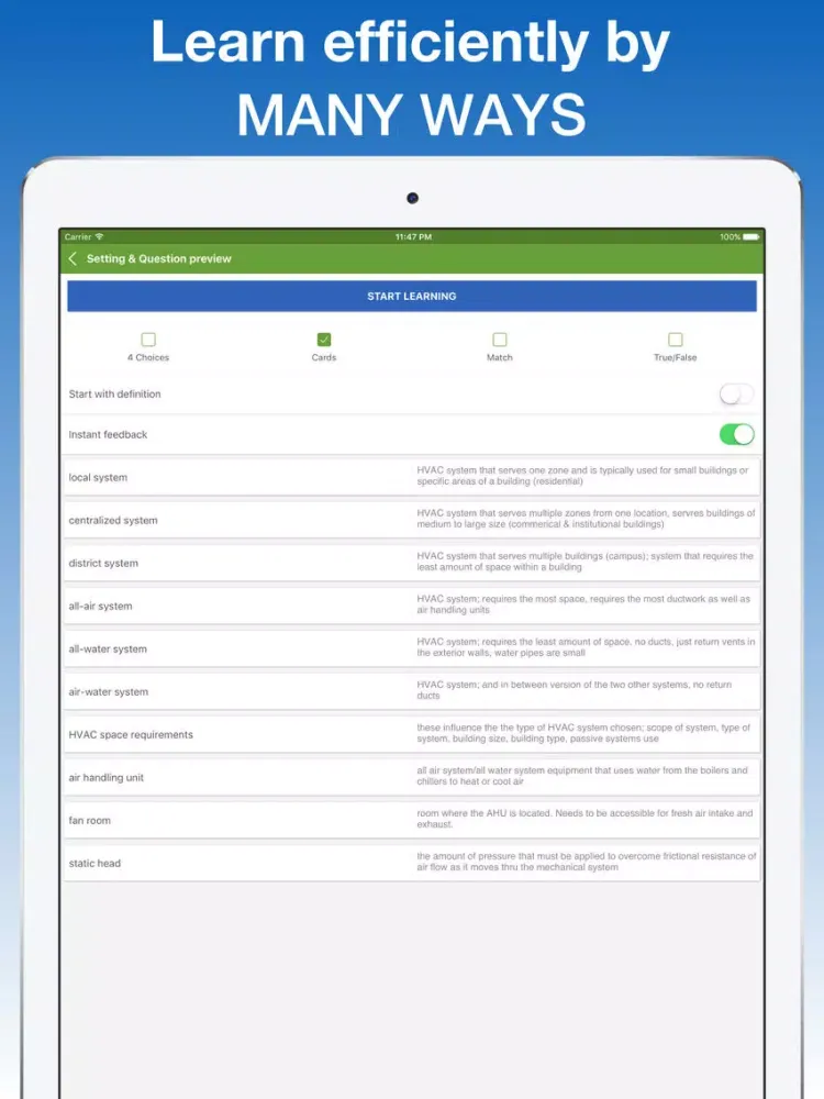 ARE PDD 5.0 NCARB Exam Prep 2017 Version iPad  스크린샷