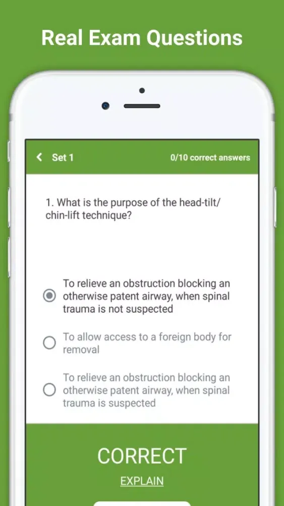 EMT Mastery Exam Prep应用截图
