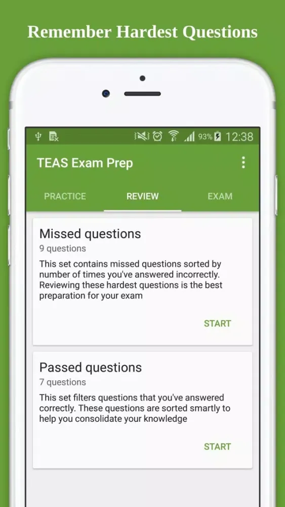 Captures d'écran de TEAS Exam Prep - English 2017 Edition