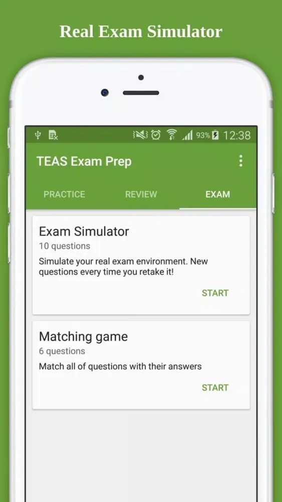 Captures d'écran de TEAS Exam Prep - English 2017 Edition